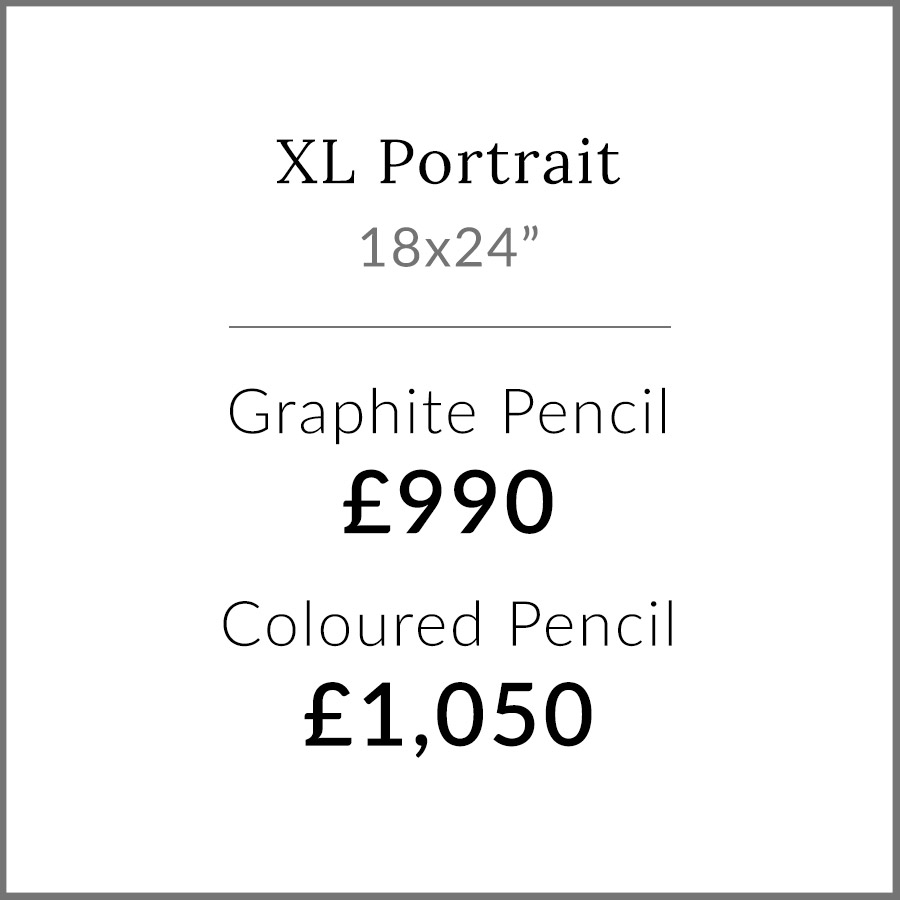 Extra Large Portrait: £990/£1050