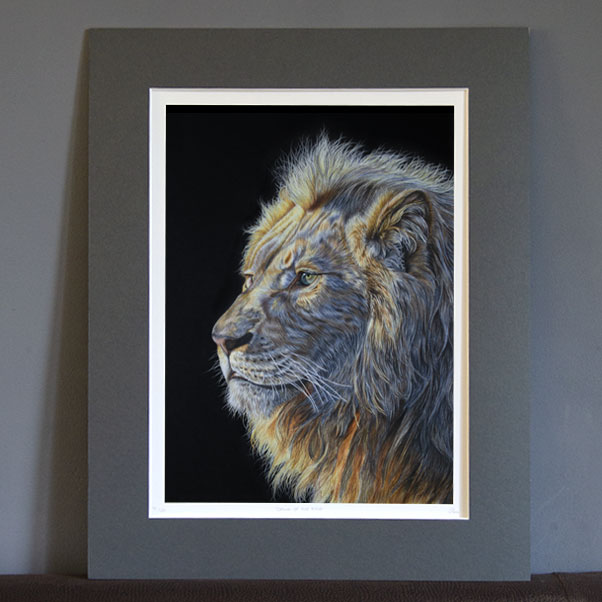 Dawn of the King Print - Preview image  British Wildlife Art