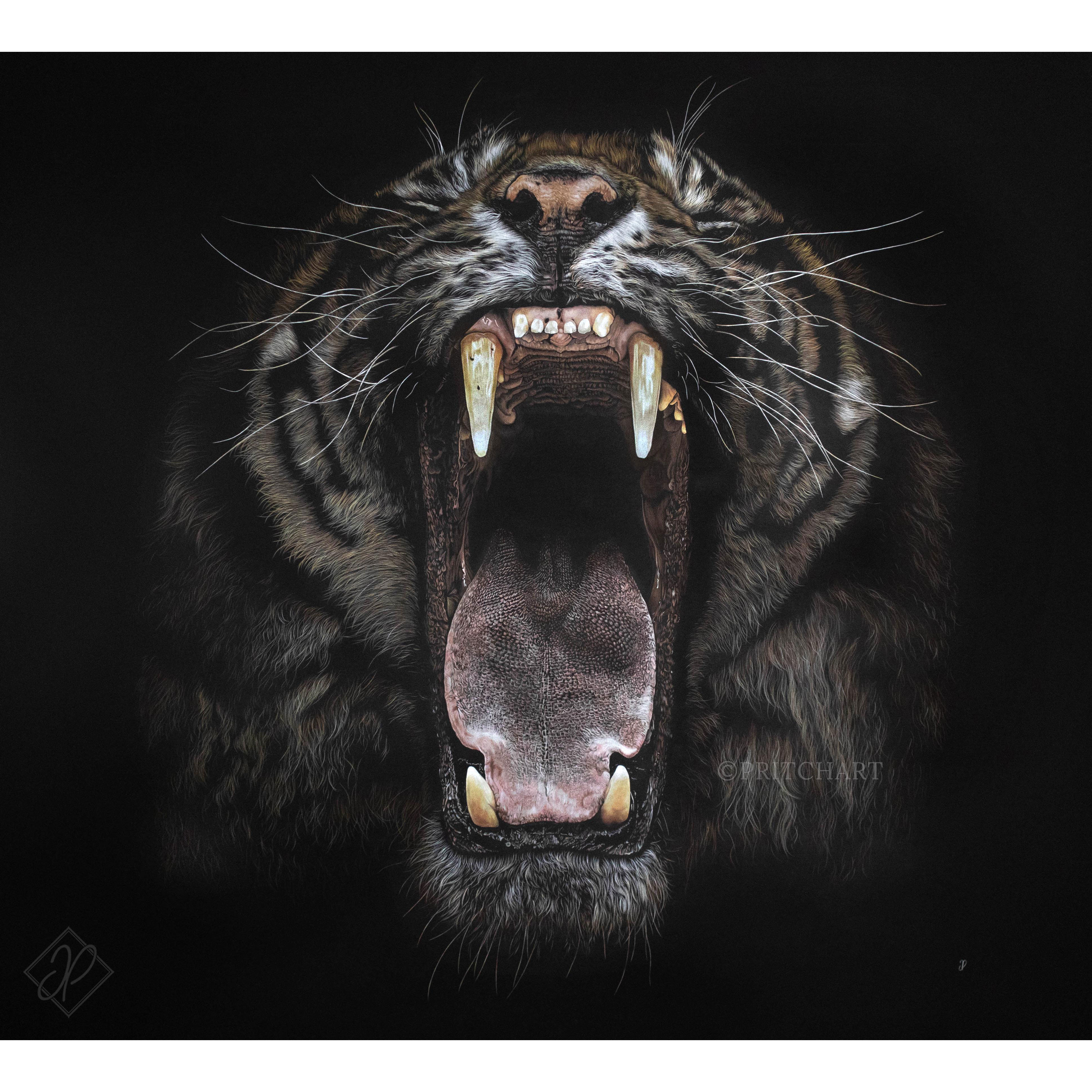 Wildlife Art - Hear Me Roar Print