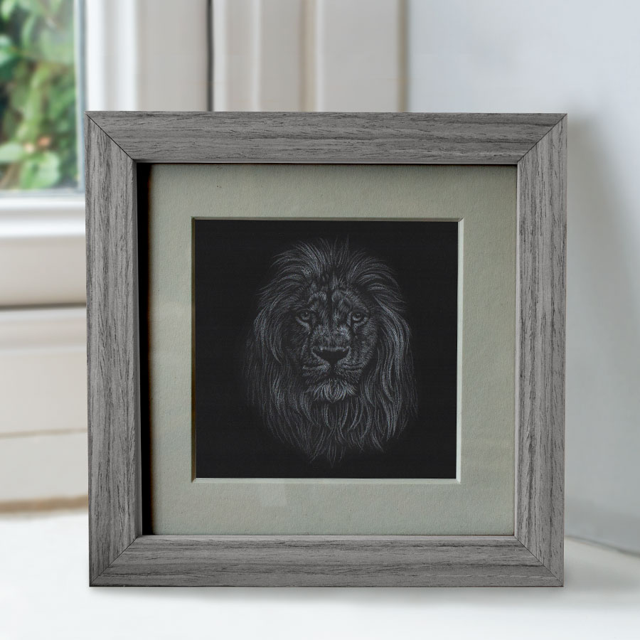 Lion - Preview image  British Wildlife Art